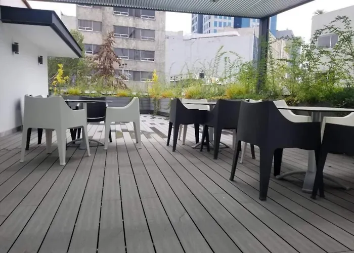 Apartamento Insurgentes Private Balcony, Roof Lounge México DF