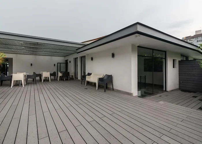 Insurgentes Private Balcony, Roof Lounge Apartamento