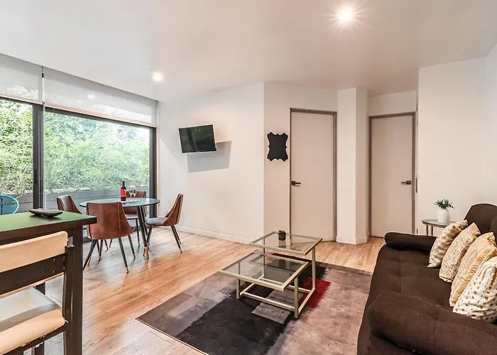 Insurgentes Private Balcony, Roof Lounge Apartamento *